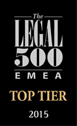 The Legal 500 EMEA - Top Tier Firm
